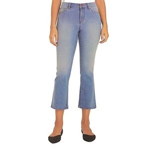 Ralph Lauren Chaps Jeans👖Mid Rise Crop Kick “Mereen” Size 6/28